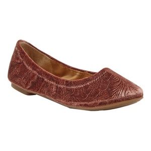 Lucky Brand Ballet Flats in Sable Brown Color NWT
